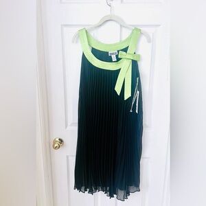 Green/Black Dress size 12